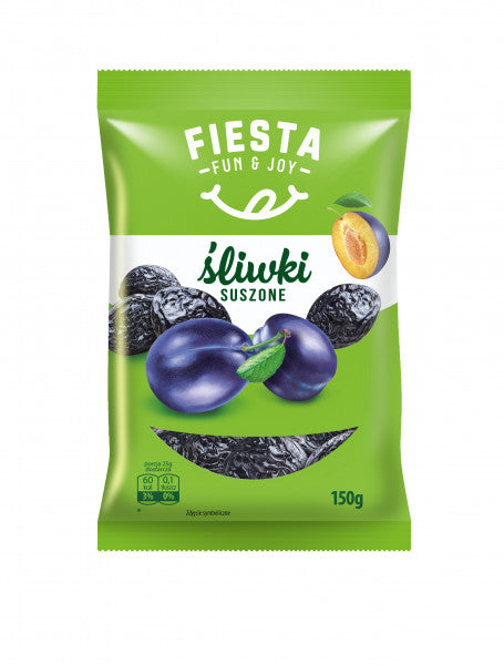 Śliwki Fiesta kalifornijskie suszone 150g