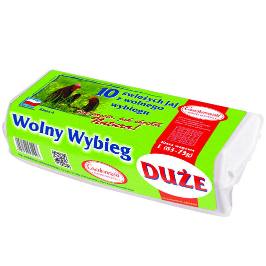 Jaja Czachorowski z wolnego wybiegu L