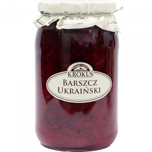 Zupa krokus barszcz ukraiński 900g słoik