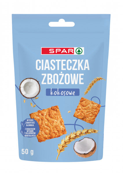 Ciasteczka Spar zbożowe kokosowe