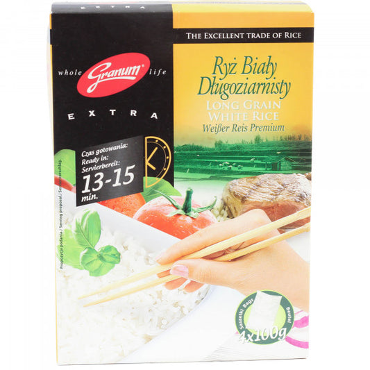 Granum Ryż Biały 4X100g