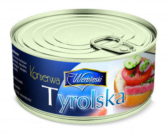 Konserwa Werbliński tyrolska