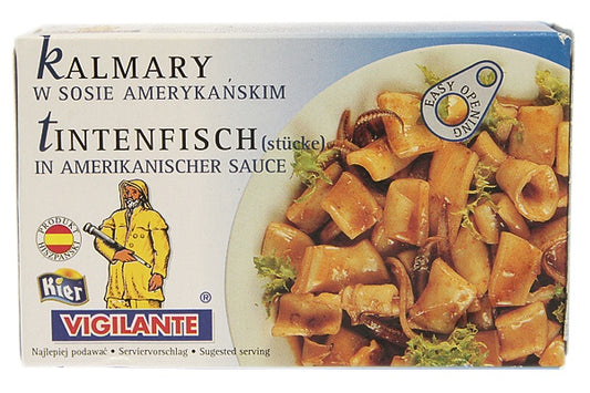 Kalmary w sosie amerykańskim