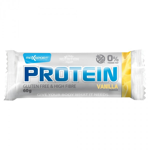 Baton proteinowy Maxsport b/g waniliowy