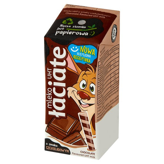 Łaciate Mleko UHT o smaku czekoladowym 200 ml