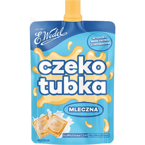 E. Wedel Czekotubka Krem mleczny 50 g